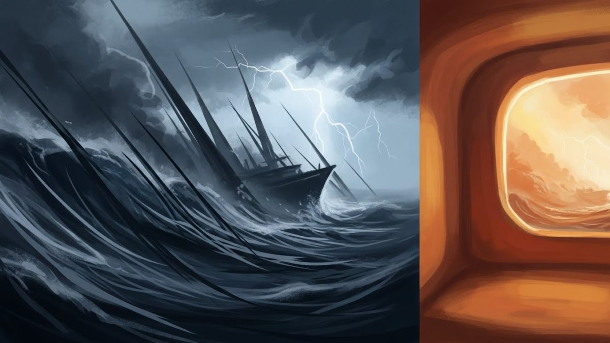 嵐の中の安全地帯のイメージ