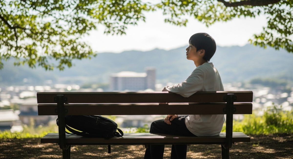 孤独を感じている少年