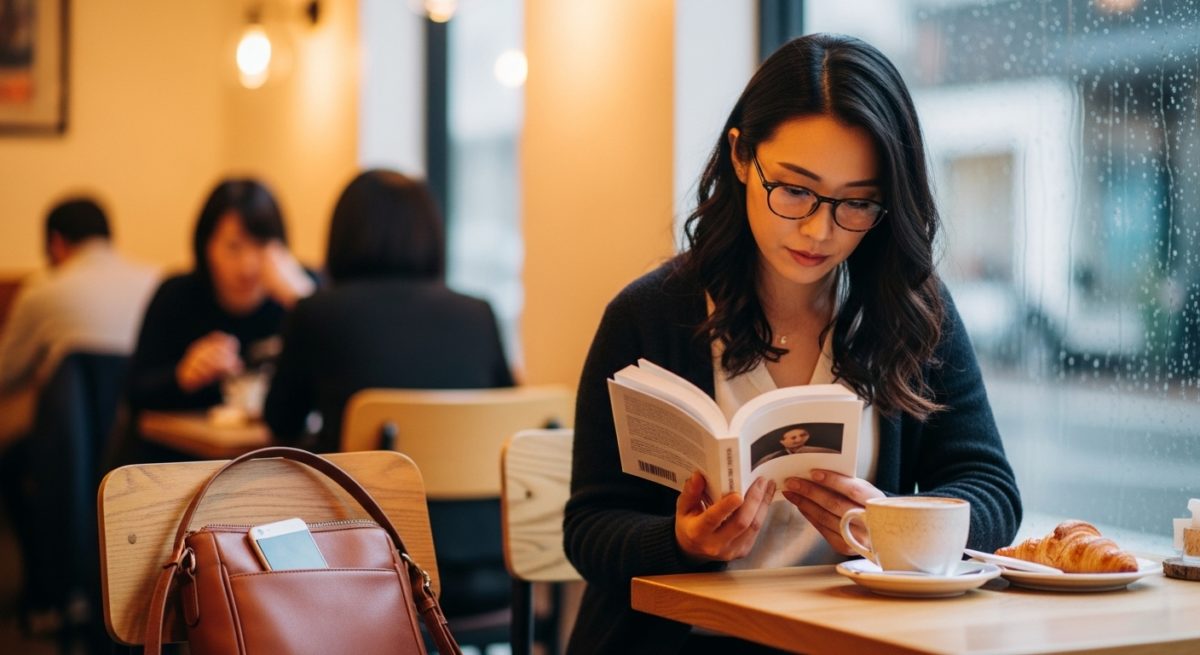デジタルデトックスをして自分の趣味の時間を楽しむ日本人女性