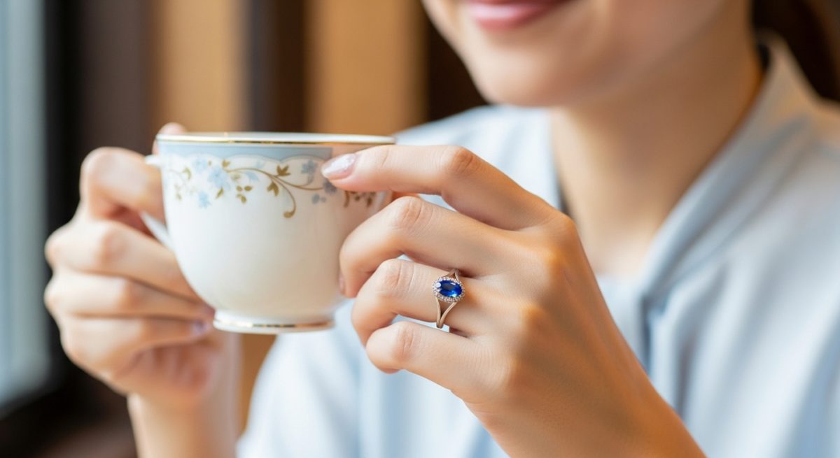 幸運のサインを自信に変え、前向きに仕事に取り組む女性